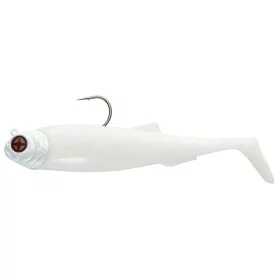   Sakura - SODIUM SHAD 150 - 150MM - Jighead 35g - 077 (Pearl White) - Gumena varalica