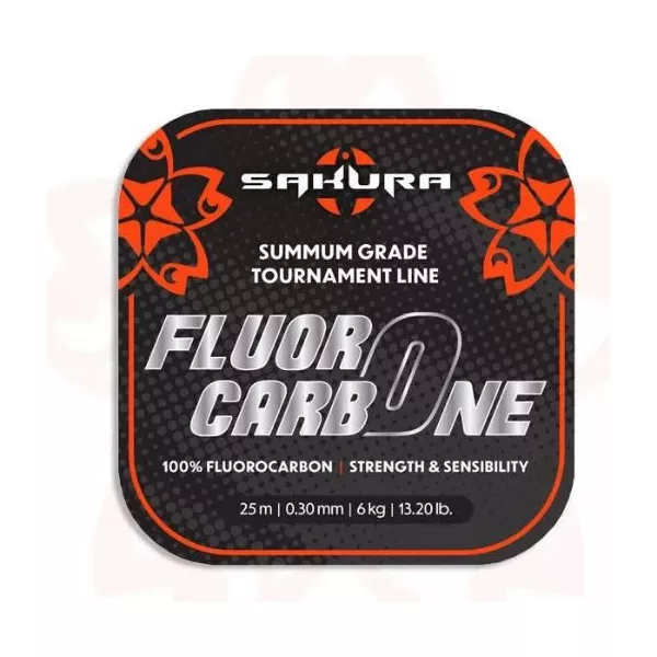 Sakura FLUOROCARBONE 25M predvezica za varaličarenje