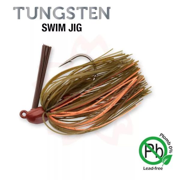 Sakura Tungsten Swim Jig 7,2gr BC Jig glava sa suknjom - Bama Craw
