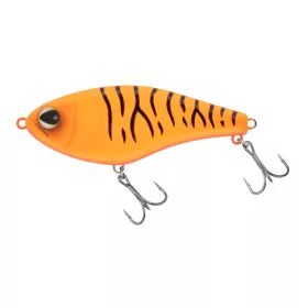   Sakura Baffeur Jerk 125 SS Narančasti UV Tigar 12,5cm 69gr Jerkbait
