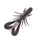 Sakura Zarigani Craw Soft Lure 78mm Plastični Rak 112 Black Red Glitter