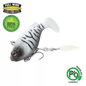 Sakura Tribbble 67 Bijeli Tigar 6,7cm 35,5gr Wobbler
