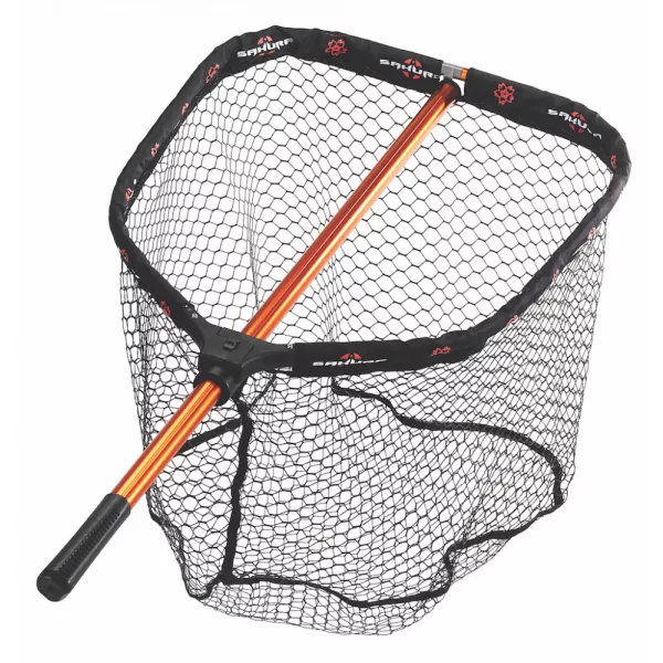 Sakura - SAKURA RUBBER MESH L - 60x70cm - Mreža za prihvat s mrežom - Mreža za varaličarenje