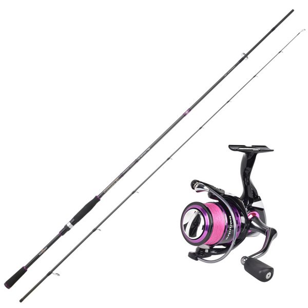 Sakura Stingray EGI Epinning 2,13m 10-40gr Štap za spinning s prednjom kočnicom role Stingray EGI 3504 FD, s pletenom strunom