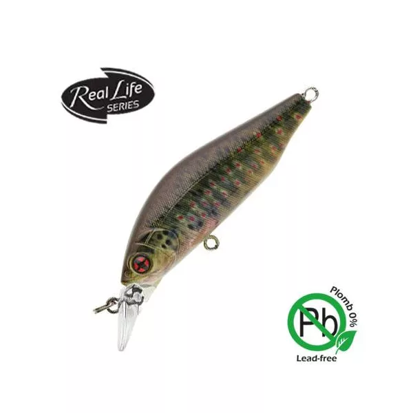 Sakura Phoxy Minnow MR 50S 5cm 4,9gr RL04 Vobler - Real Life Fario Trout