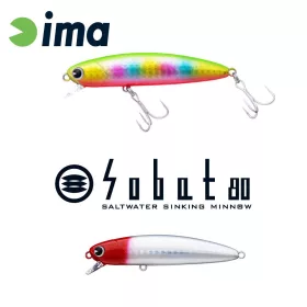 Ima Sobat 80S 8cm 13gr 115 Red Head Wobbler