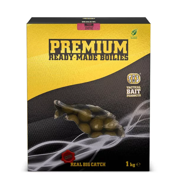 SBS Premium Ready-Made Boilies Acelobworm 1Kg 16Mm