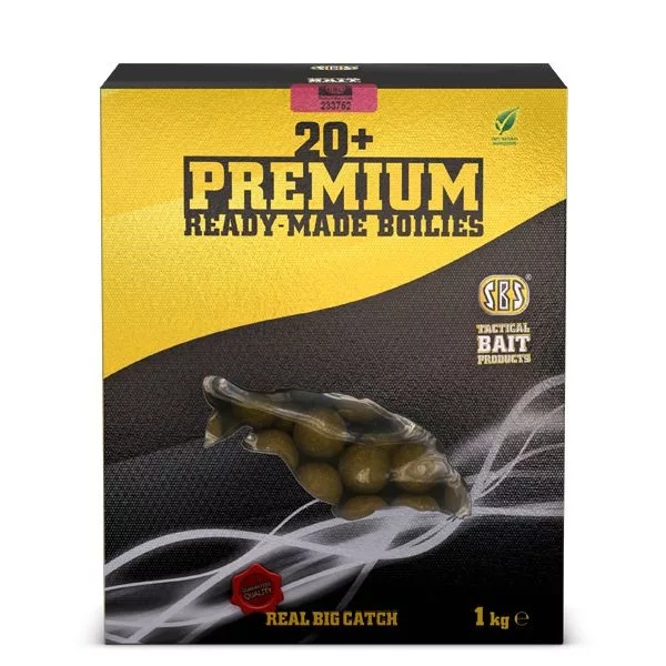 SBS 20+ Premium Gotovi Bojliji Tuna&Crni Papar 24mm 1kg Tuna&Crni Papar