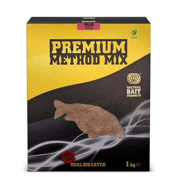 SBS Premium Method Mix Krill Halibut Prihrana 1kg