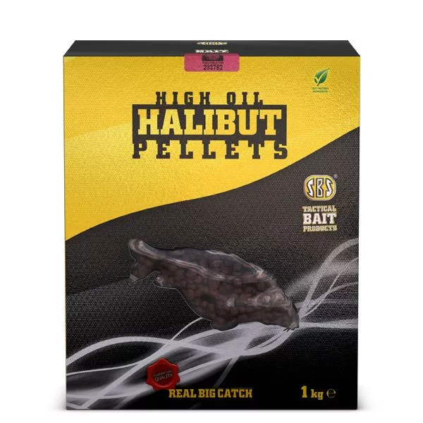Sbs Pre-drilled Halibut Pelete Riba 1 Kg 20 Mm