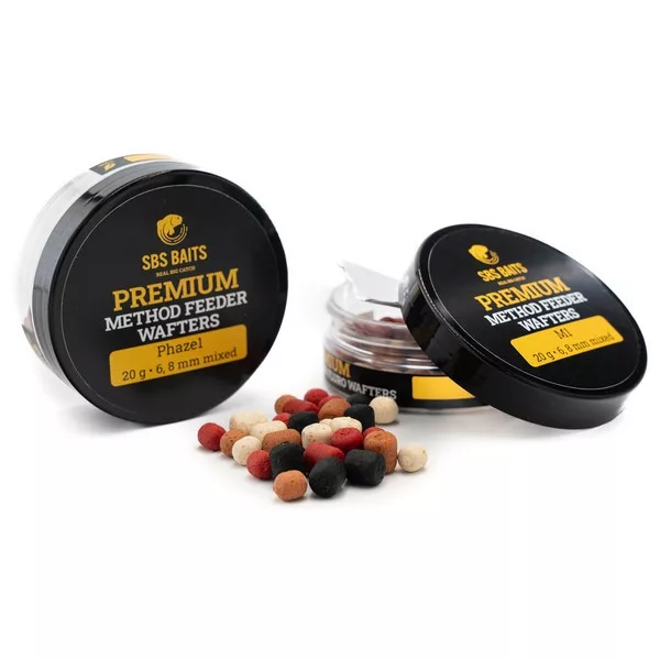 SBS Premium Method Feeder Wafters Prirodni Mješovite Boje Wafters 20gr