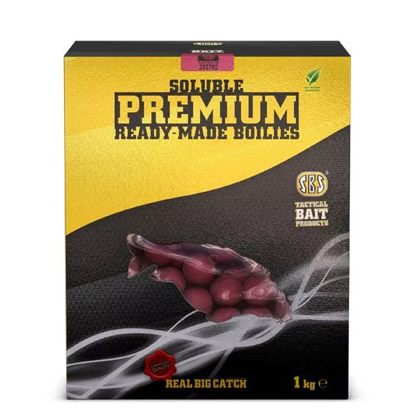Sbs Soluble Premium Ready-Made Boilies 1 Kg M2 Fishy 24 Mm Premium Soluble Bojli