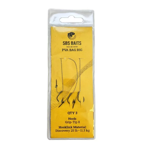 SBS PVA Bag Rig With Spike 8 Predvez s trnom 3 kom