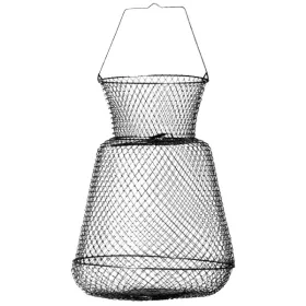   SERT - ROUND SHAPE WIRE BASKET 30CM BLACK - Držač ribe - Tradicionalni držač ribe - Žičana košara