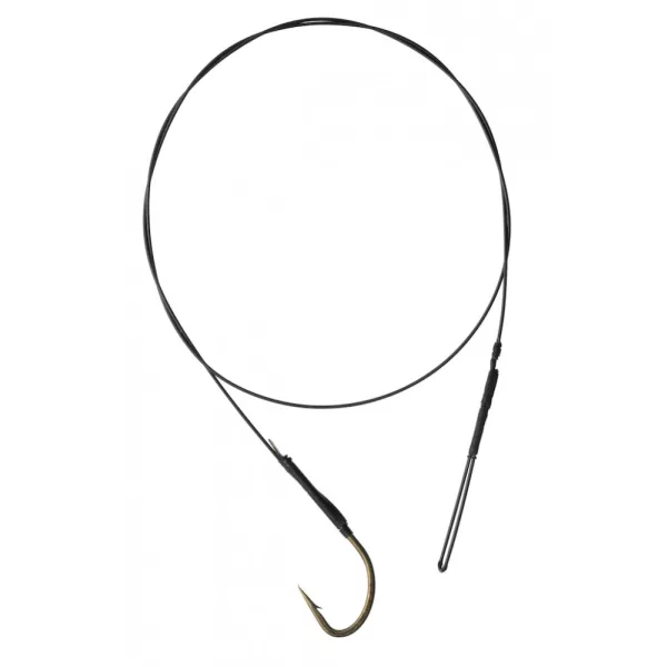 SERT - 7 STRAND TRACE WITH SINGLE HOOK - 60CM -15KG - Predvez otporan na ugriz