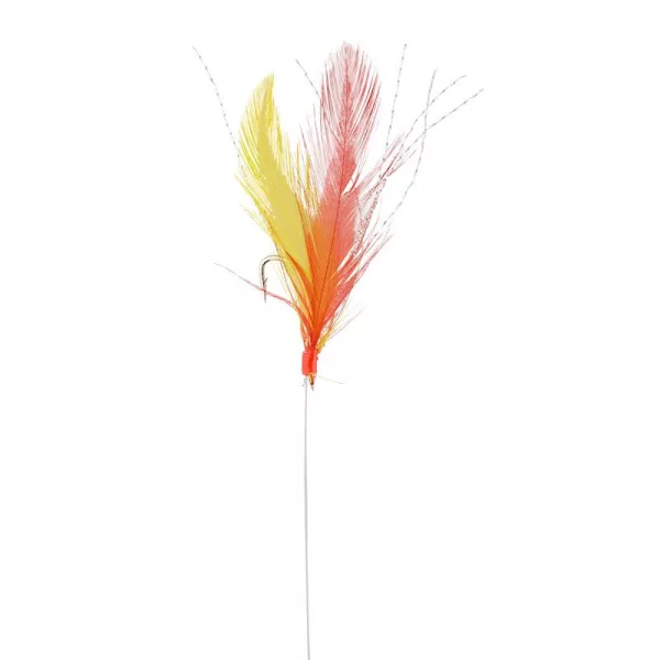 SRT Sabiki Red and Yellow Feathers 135cm 5H 2 Vezana Udica 5kom
