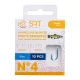 SRT Hamecon Monte Special Trout Reversed Blue 0,16mm 70cm Monofil 12 Vezana udica 10 kom
