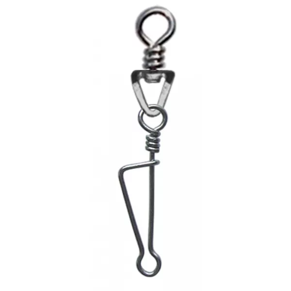 SERT - ITALIAN SWIVEL & SNAP LINK - NICKEL N°0 X8 - Okretna kopča