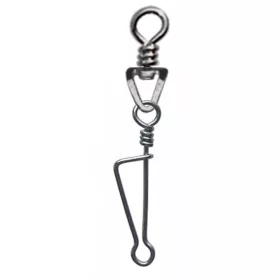   SERT - ITALIAN SWIVEL & SNAP LINK - NICKEL N°1 X8 - Okretna kopča