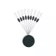 SERT - STOP FLOAT OVAL BLACKS S - Stoper