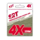 Sert Tresse 4x Srt Mahovina zelena Pletena Struna 0,14mm 135m
