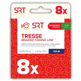   Sert Tresse 8x SRT Mahovina zelena Pletena struna 0,24mm 135m