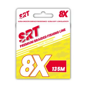 Sert Tresse 8x Srt Fluo Yellow Pletena struna 0,10mm 135m