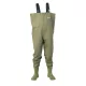 SRT Fisker Army Green PVC Waders Čizme do prsa 40-41