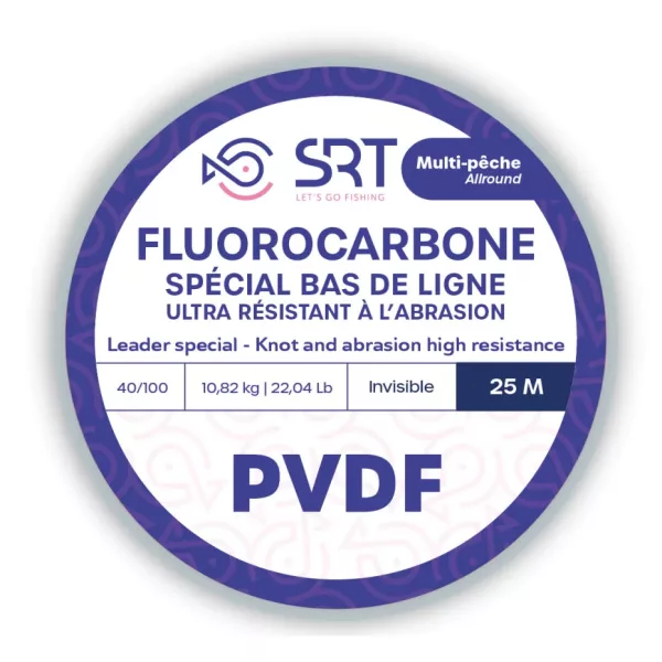 SRT Fluorocarbon SRT PVDF 0,70mm 25m Fluorokarbonski predvez