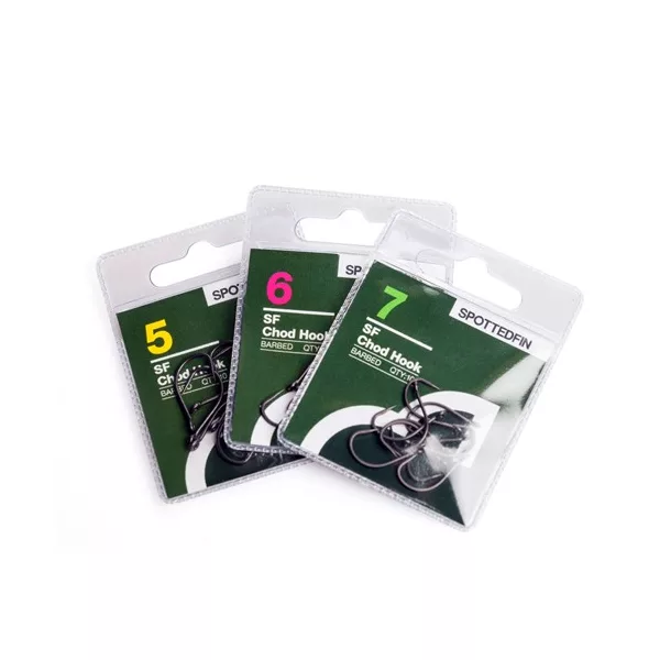 Spotted Fin Chod Barbed kuka udica veličine 6