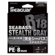 Seaguar R18 Kanzen Seabass Stealth Gray 150m 0,8Gou Pletena glavna struna