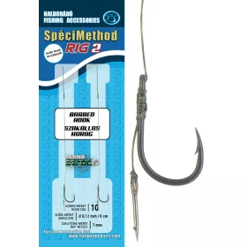   Haldorádó SpéciMethod Rig2 Braid 10 Ušičasta Bodljikava Pletena predvezana udica