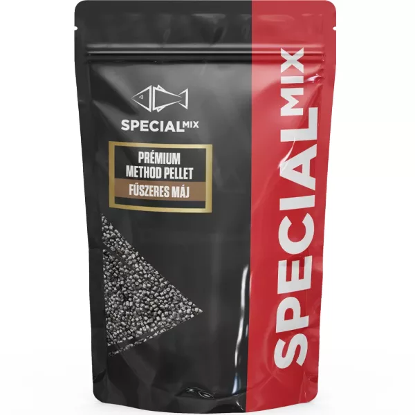 Speciál Mix 2mm Spicy Liver Premium Method Pelete 500gr