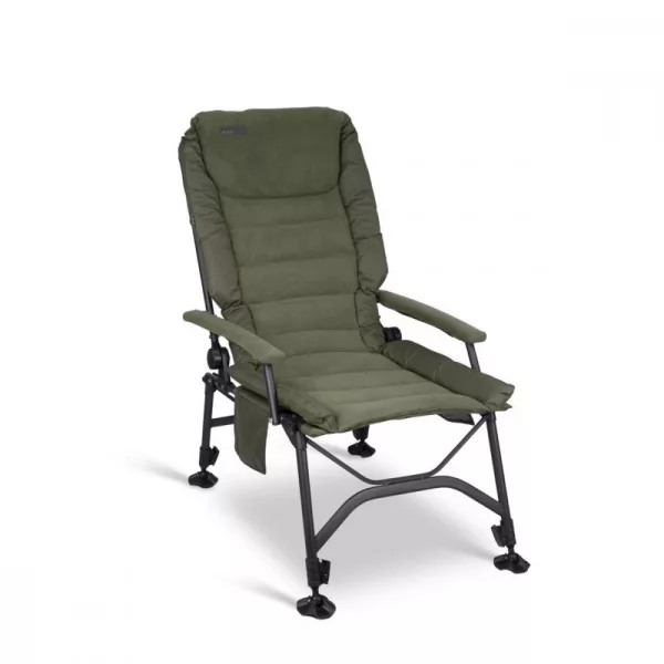 Sonik Bank-Tek Hi-Back Recliner 67x85x22cm Ribolovna fotelja