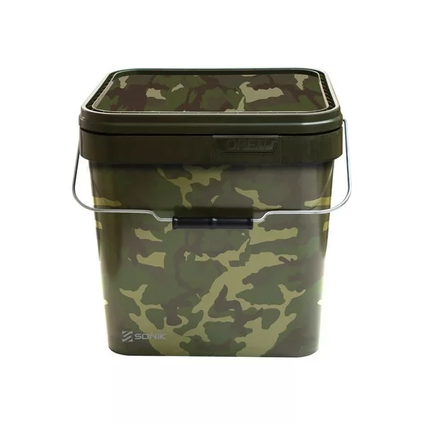 Sonik Camo Square Bucket 5l Kanta