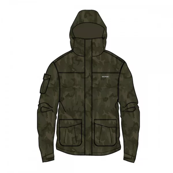 Sonik Lightweight Jacket Camo XL
