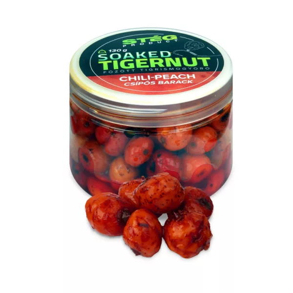 Stég Soaked Tigernut Chili-breskva Tigrasti orah 130gr