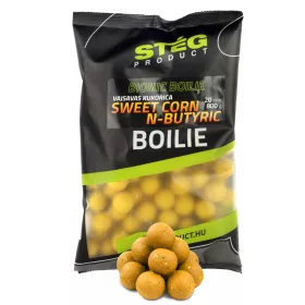   Stég Bionic Boilies 20mm Kukuruz-Maslačna kiselina Bojla za hranjenje 800gr