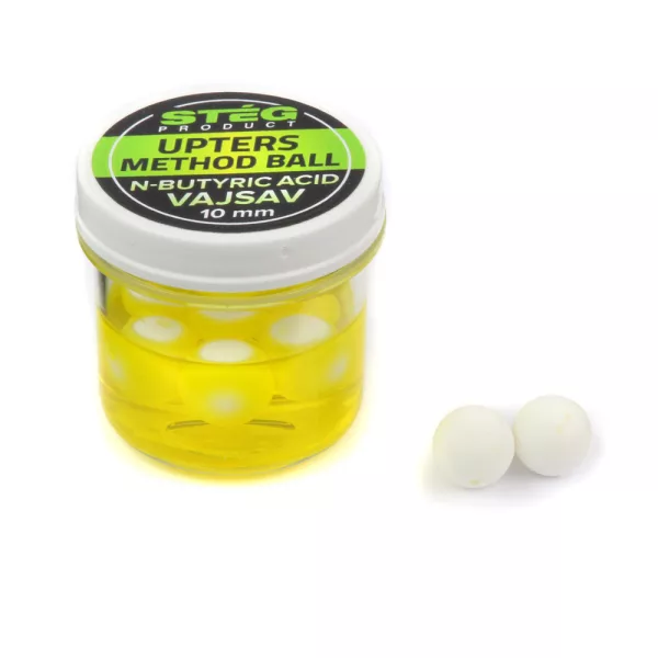 Stég Upters Method Ball Wafter Maslačna kiselina 10mm 8 kom