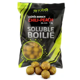 Stég Product Soluble Bojli 20mm Čili-Breskva 1kg