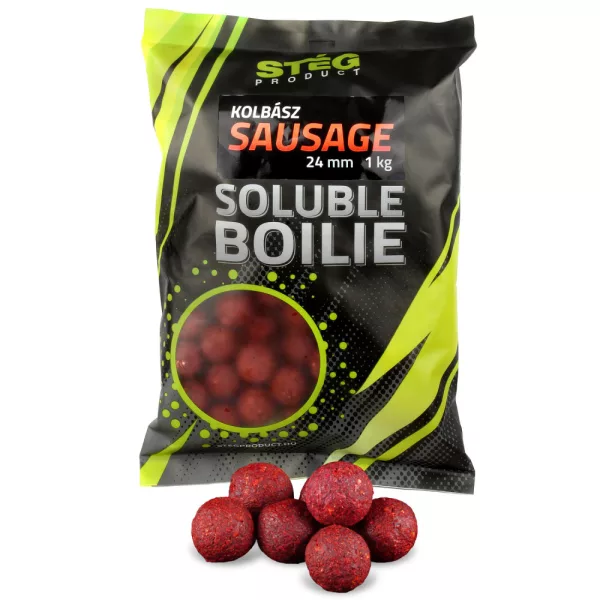 Stég Product Soluble Boilie 20mm Kobasica 1kg