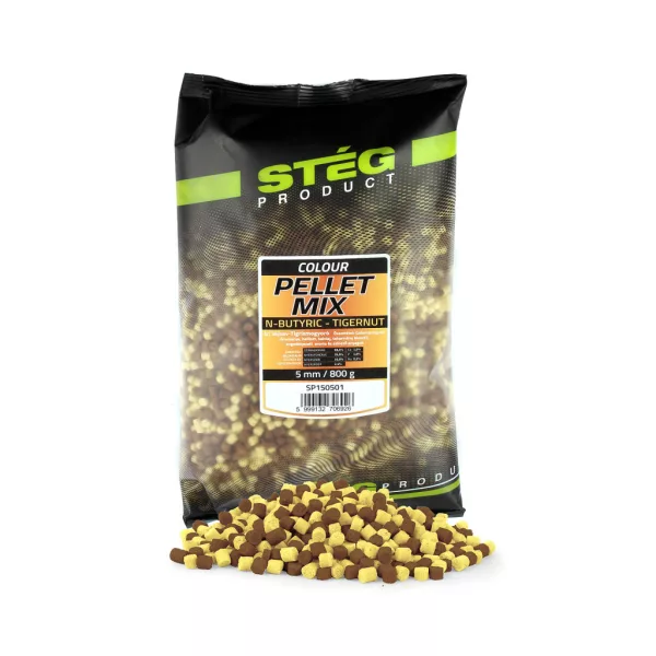 Stég Pellet Mix 5mm Pelet od Maslačne Kiseline i Tigrovog Oraha 800gr