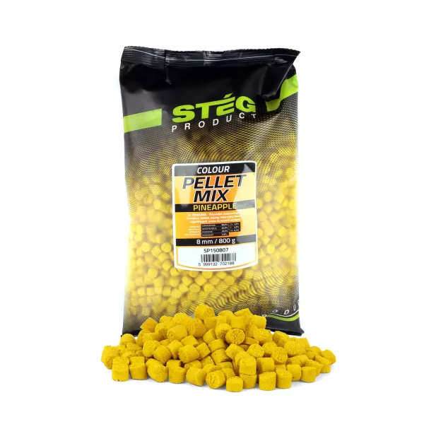 Stég Pellet Mix 8mm Pelet od Ananasa 800gr