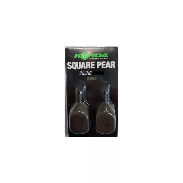 Korda Square Pear Inline Blister Boilie olovo 70gr 2 kom