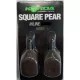 Korda Square Pear Inline Blister Boilie olovo 70gr 2 kom