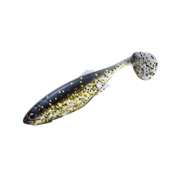 Major Craft Stabi Shad Fat 12,7cm 20,9gr #004 Black Gold Gumihal 4db