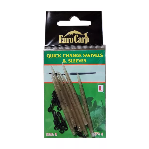 EuroCarp brzi kopča sa silikonskom cijevi protiv petljanja