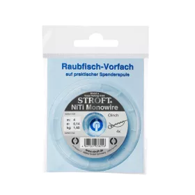 Stroft NiTi Polywire 0,14mm 4m Drót Előke