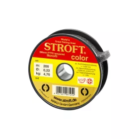 Stroft Color Red Piros 0,22mm 200m Monofil Főzsinór