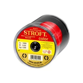 Stroft Color Red Piros 0,20mm 1000m Monofil Főzsinór